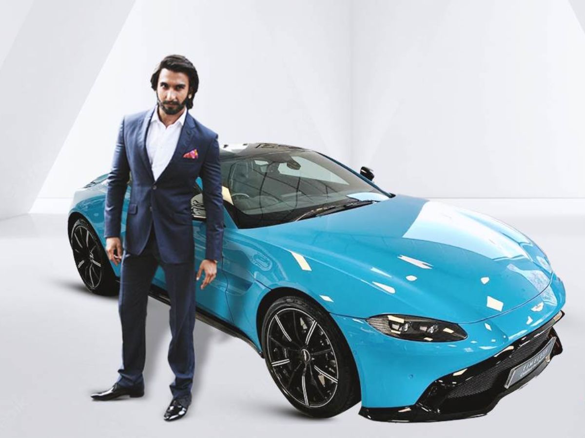 Ranveer Singh – Aston Martin Rapide S