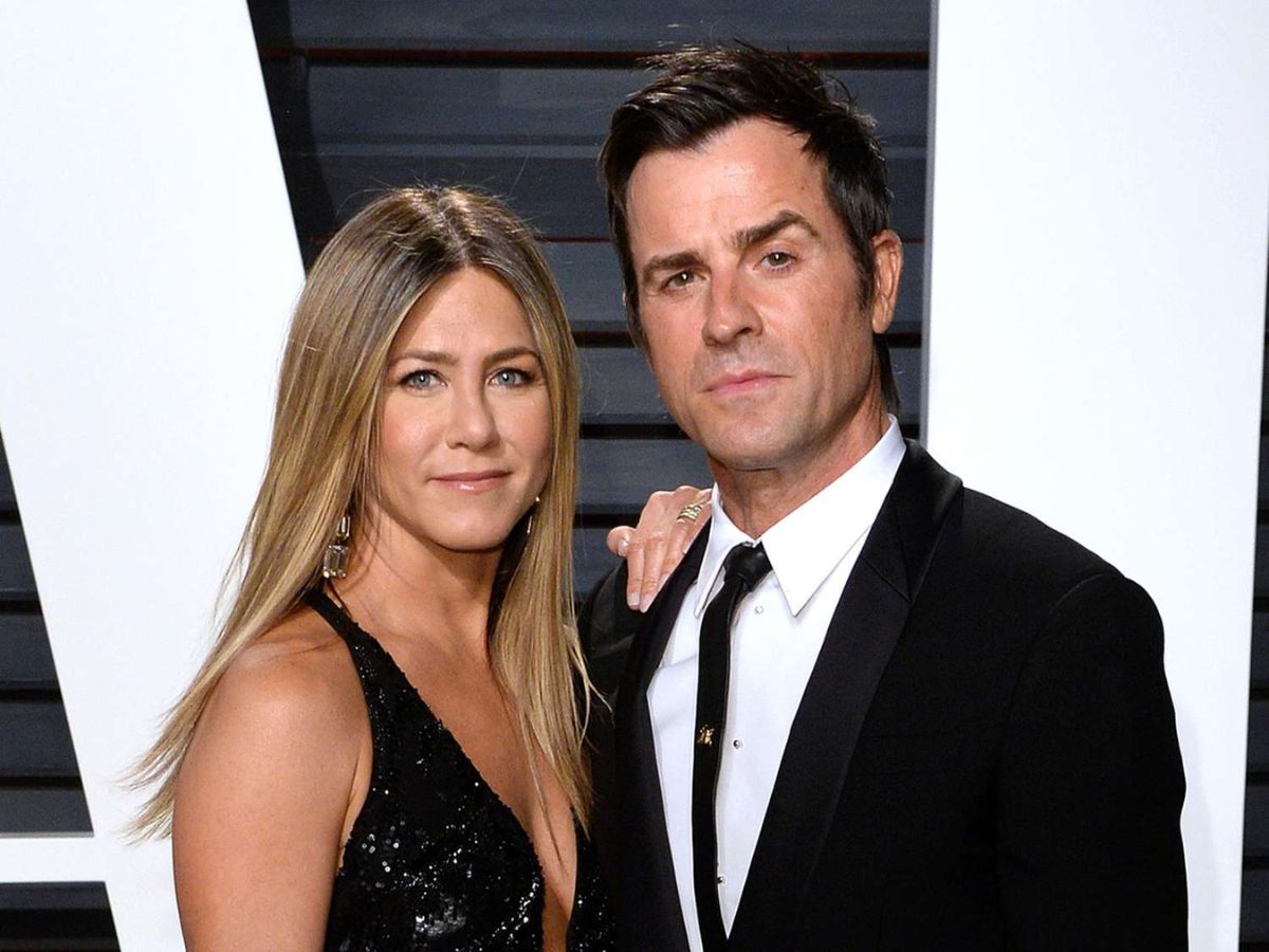 Justin Theroux and Jennifer Aniston