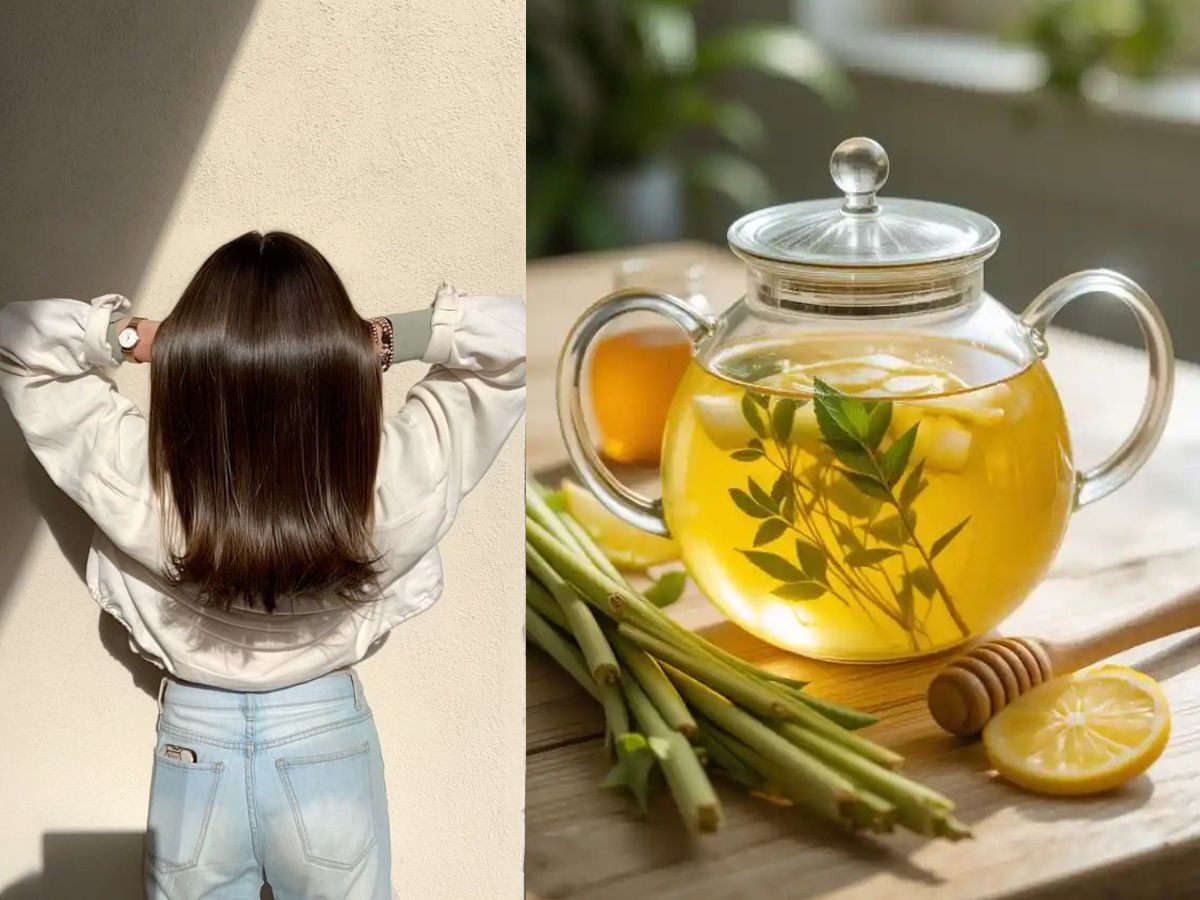 Lemongrass Tea Hair Hack