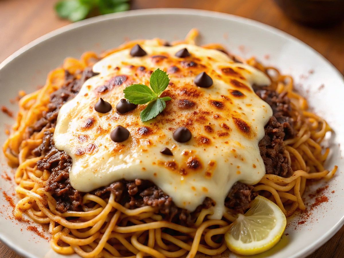 Cheese and Chocolate Maggi