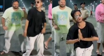 Watch: Tejashwi Yadav Dances With Youth At Patna Marine Drive, Faces Backlash Ahead Of Bihar Polls