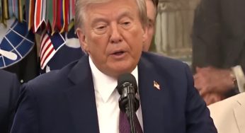 What Is Trump Hiding Under His Suit? White House Presser Sparks Fresh Speculation About President’s Health