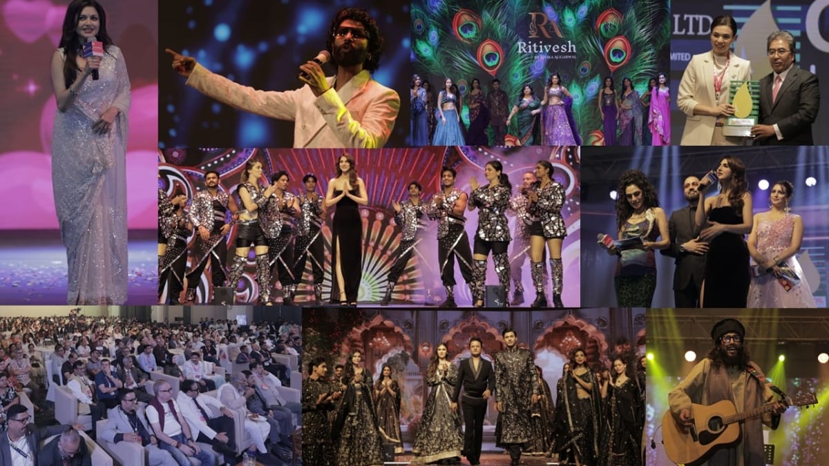 Bhagyashree & Vaani Kapoor Dazzle at Globoil India 2025 Awards Evening