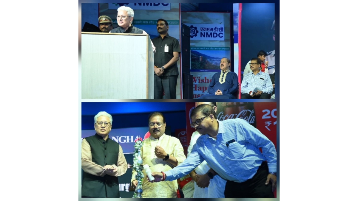 Abhijeeth Bhattacharjee Thanks Telangana Governor for Inaugurating Diamond Jubilee Durga Puja