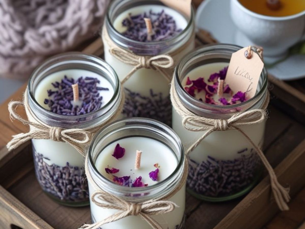DIY Aroma Candles