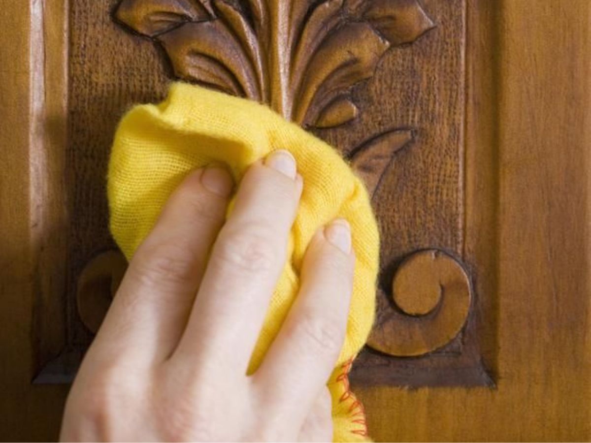 Polish furniture and fixtures