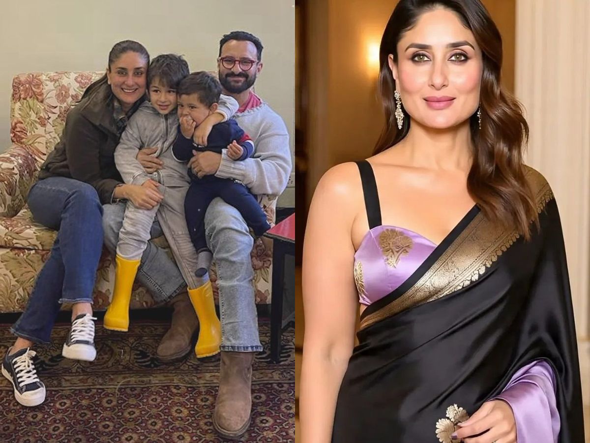 Kareena Kapoor & Saif Ali Khan sons