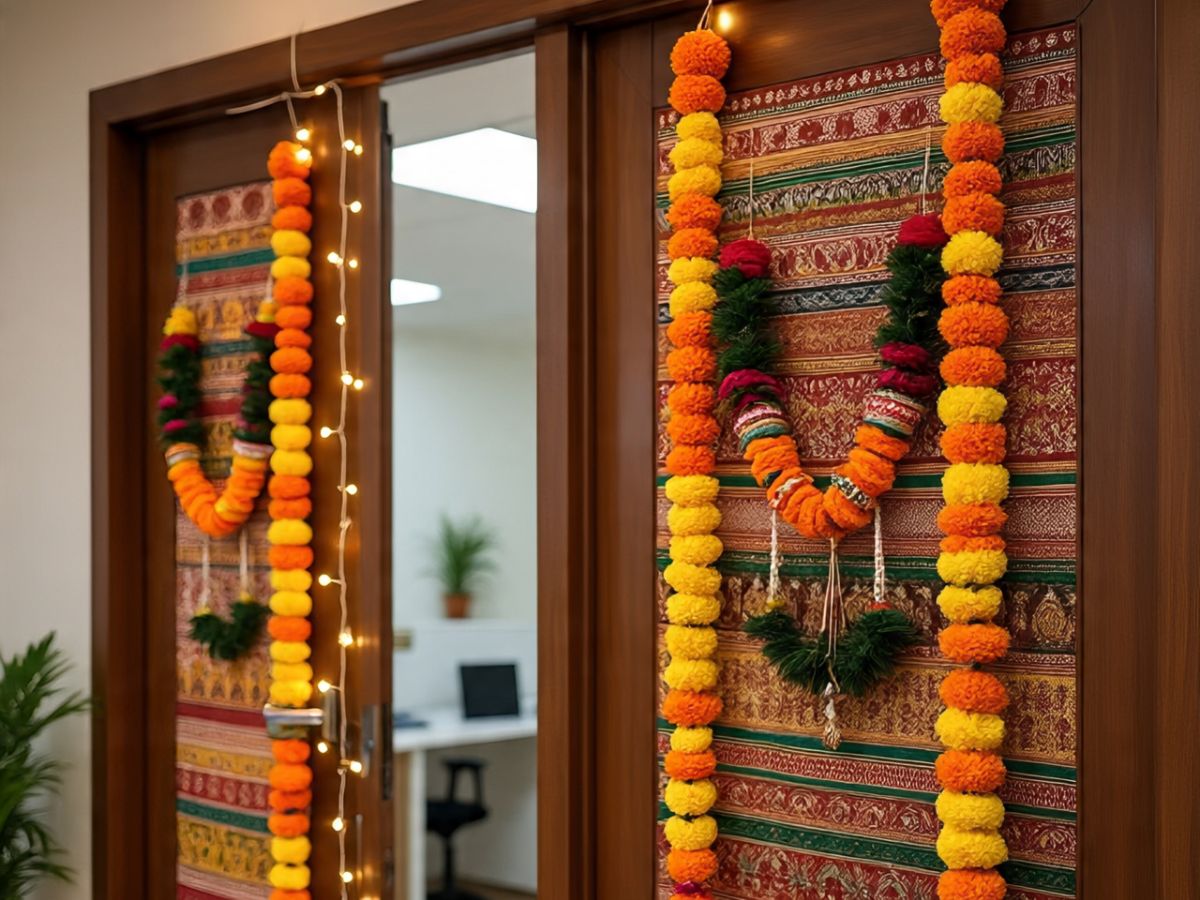 Beautiful Torans and A Doorway Décor