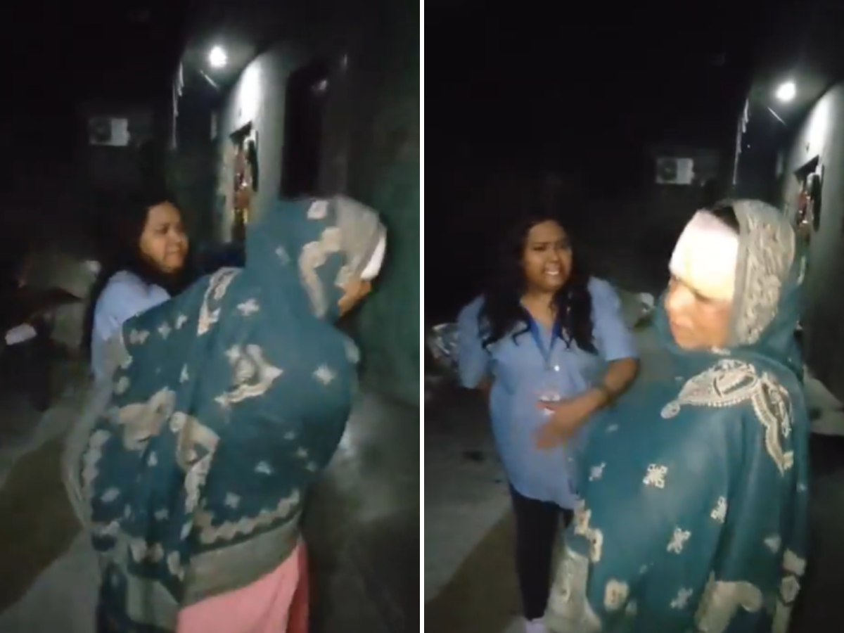 Animal rights activists assaulted an ill woman in Meerut (PHOTO: X)
