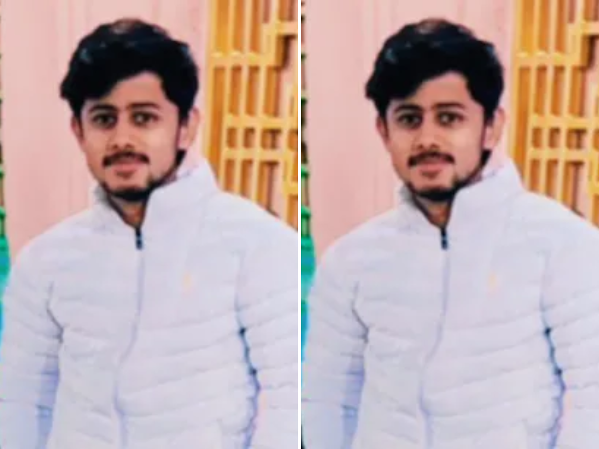 Rahul Bharti, a second-year DAV College student, had been distressed over the past 15 days (PHOTO: X)