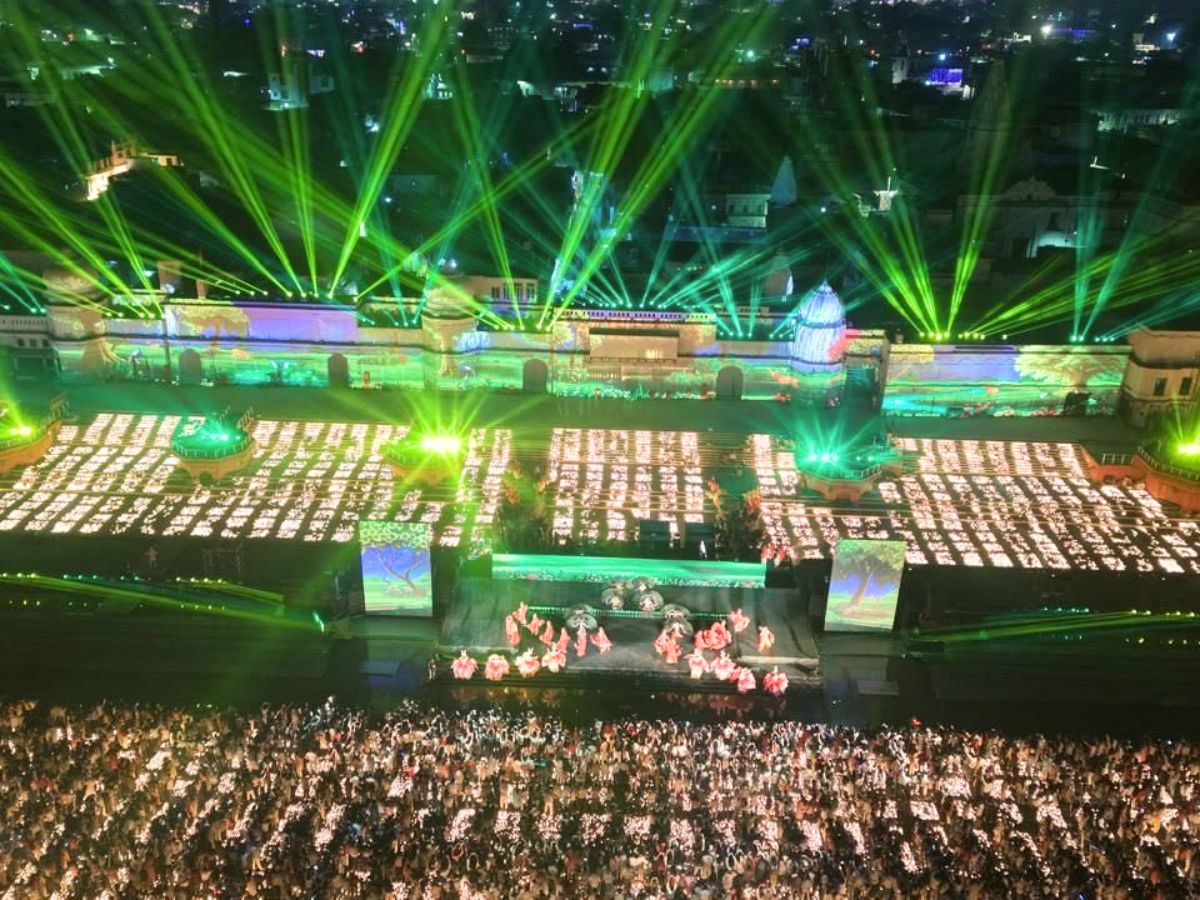 Ayodhya dazzles in light and devotion at Deepotsav 2025