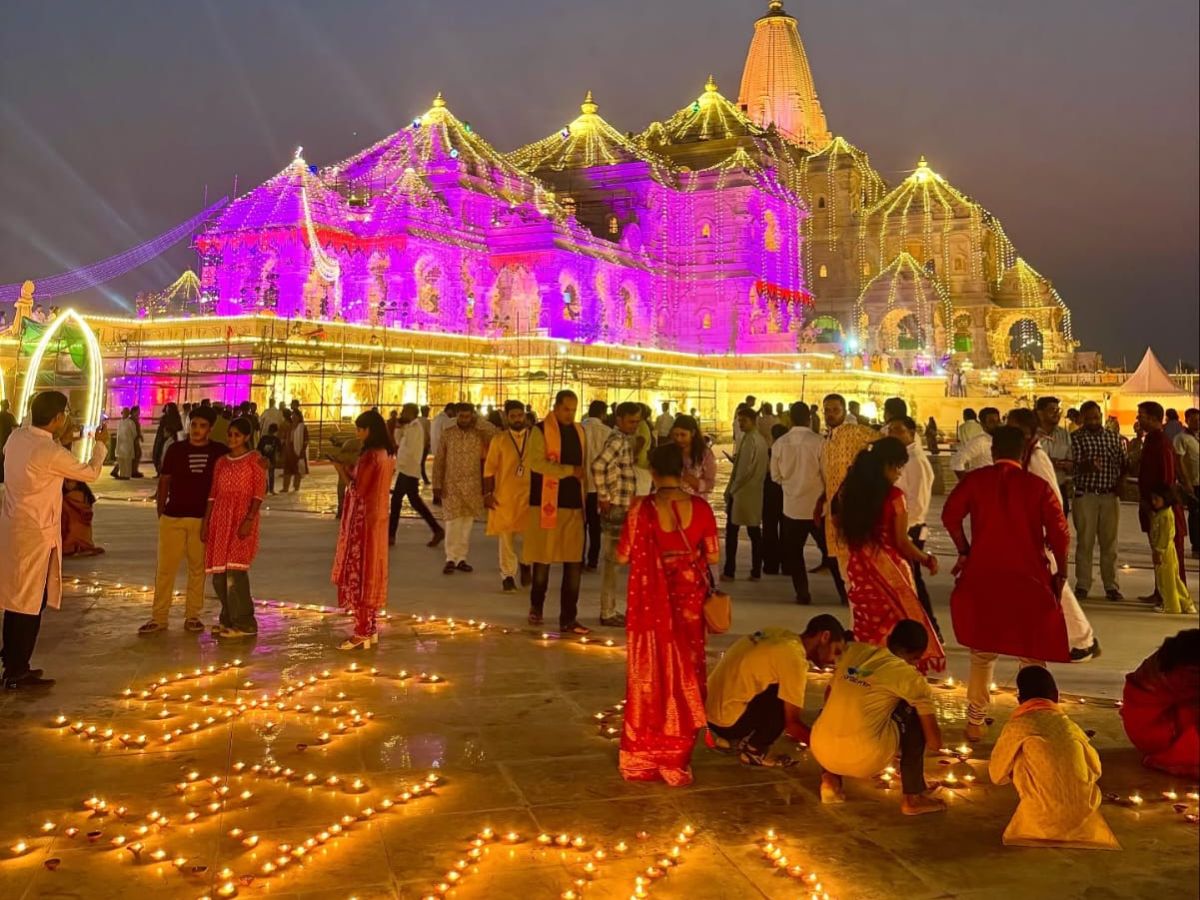 Lighting Up Ayodhya with Faith and Tradition