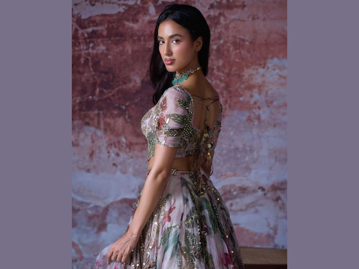 Pastel Embroidered Lehenga