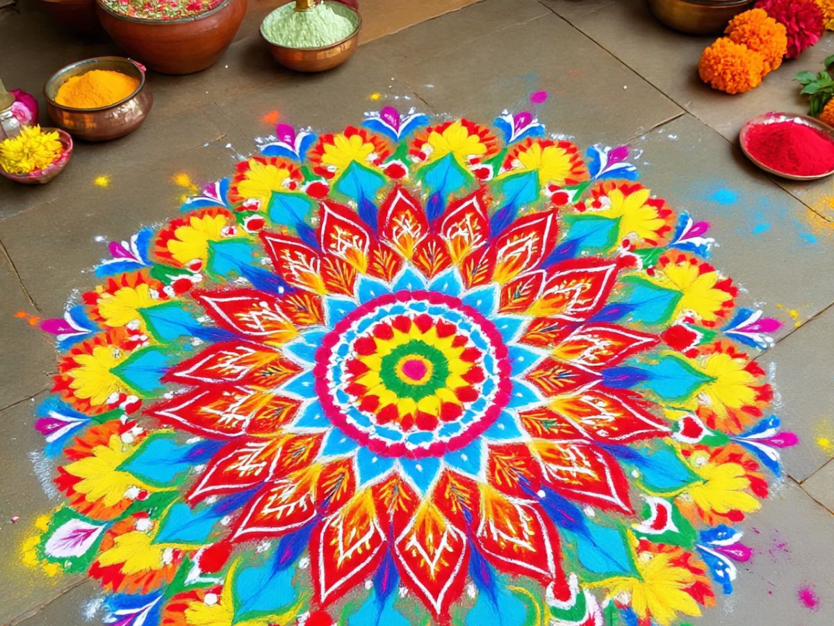 Traditional Rangoli Designs