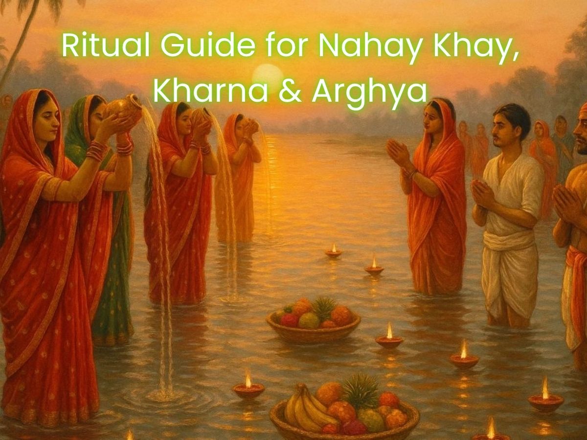 Chhath Puja 2025: Complete Step-by-Step Ritual Guide for Nahay Khay, Kharna & Arghya