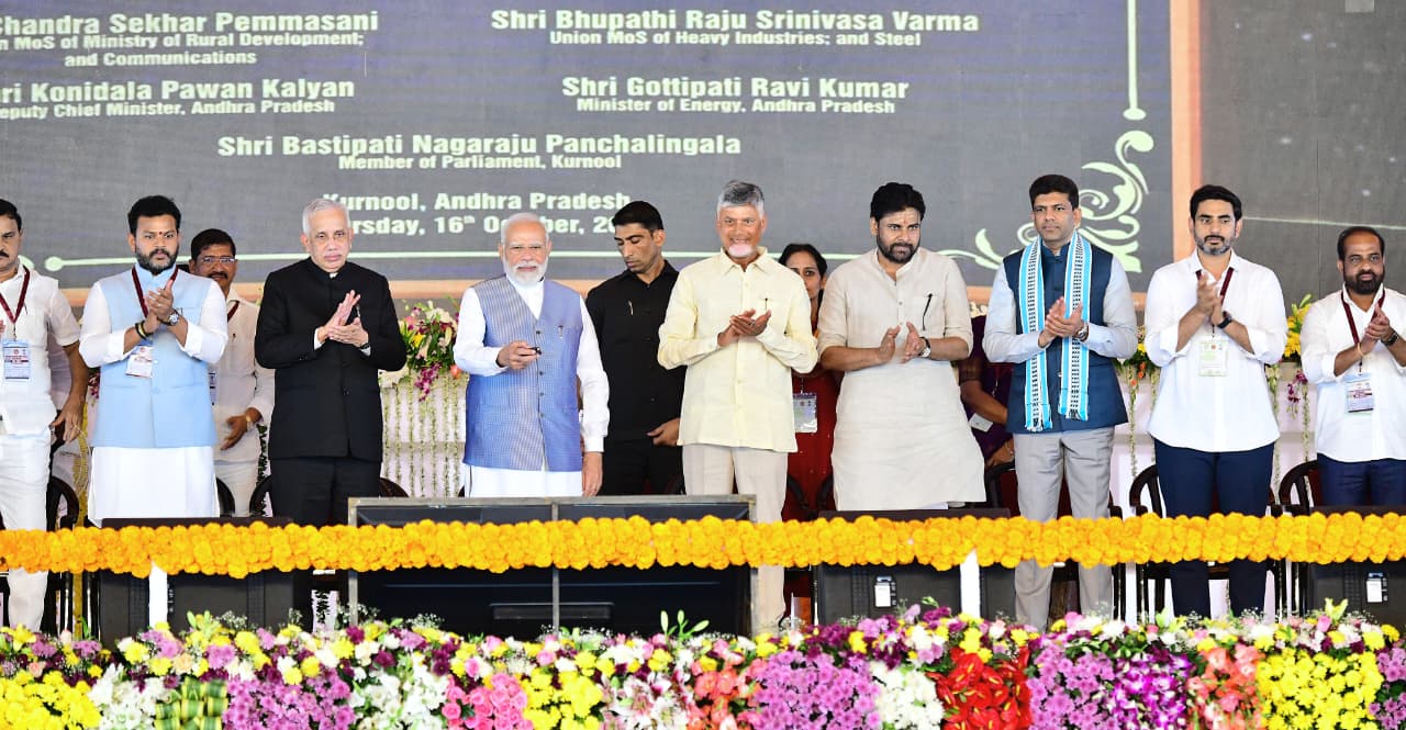PM Modi Hails Chandrababu Naidu’s Leadership, Says ‘World Watching Andhra’s Rapid Progress’