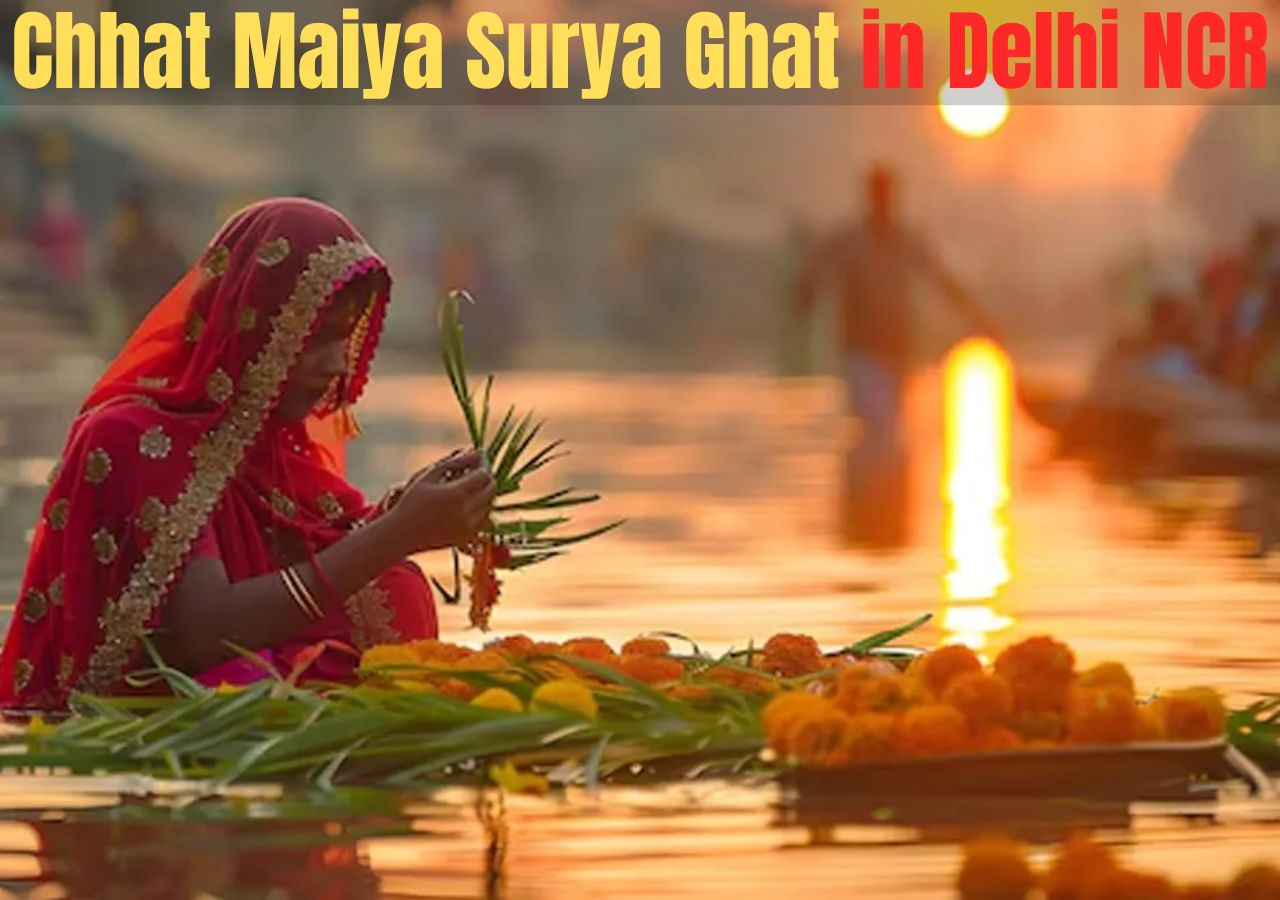 Chhath Puja 2025 in Delhi: Full List of Chhat Maiya Surya Ghat in Delhi NCR, Where You Can Go for Morning Prayers During the Festival