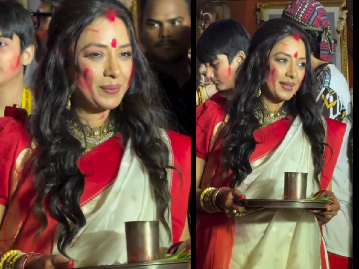 Rupali Ganguly At Sindoor Khela