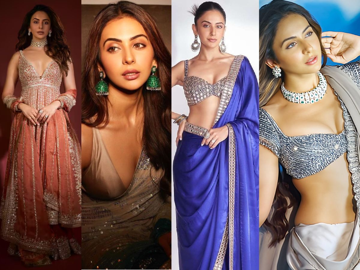 Rakul Preet Singh Hot & Sexy Traditional Outfits