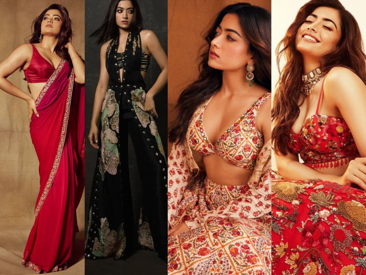 Rashmika Mandanna Festival Outfits
