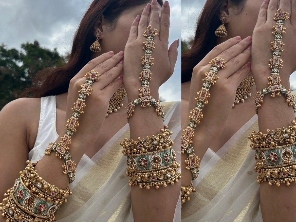 Karwa Chauth Inspired Meenakari Work Bangles