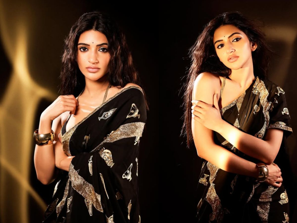 Sreeleela in Black Saree