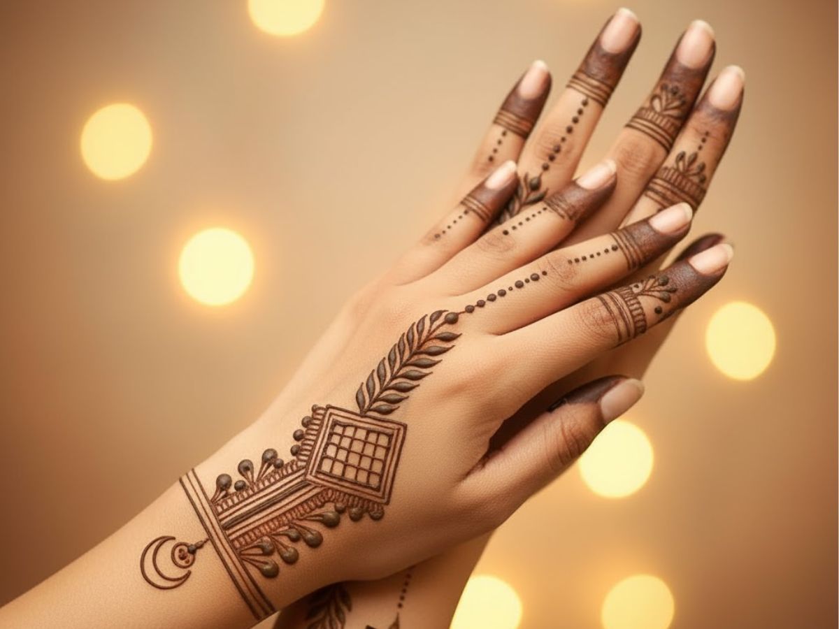 The Minimalist & Modern Motif Mehndi Design