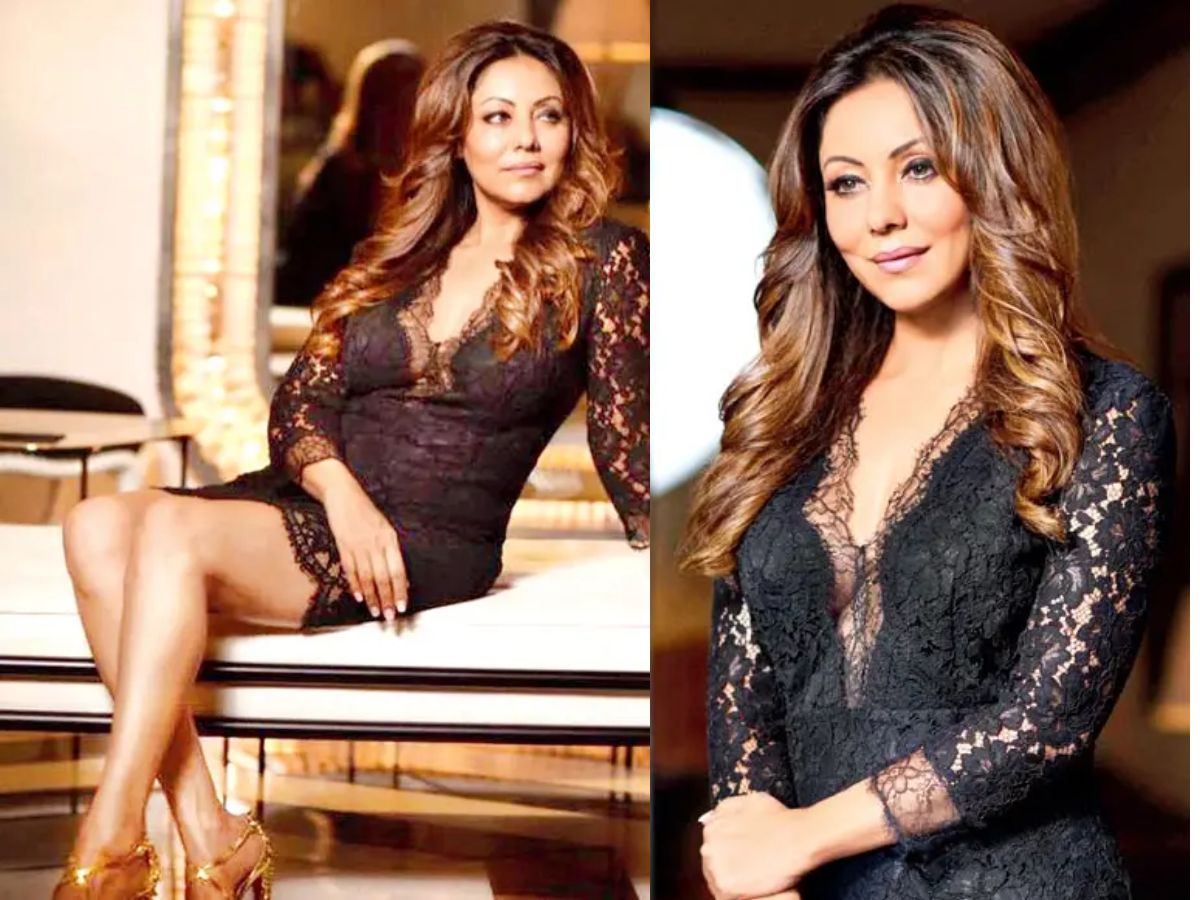 Gauri Khan in Embroidered Mini Dress