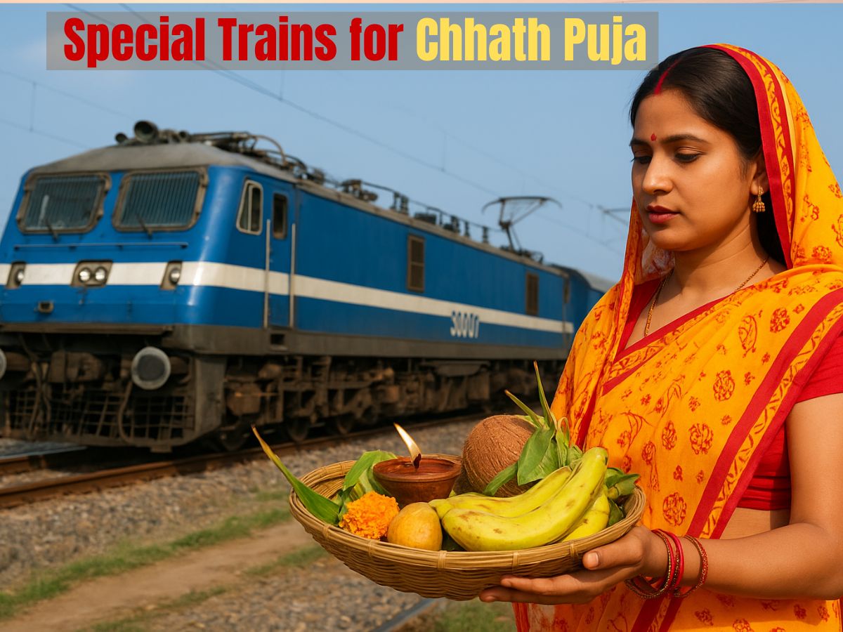 Indian Railways to run special trains for Chhath Puja 2025, ensuring smooth travel for devotees across the country.
