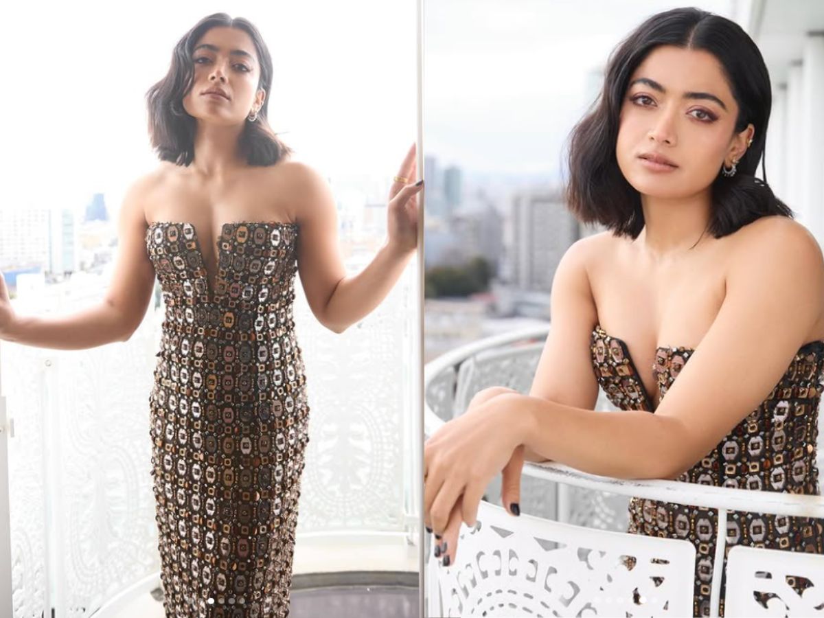 Rashmika Mandanna in Embellished Gown