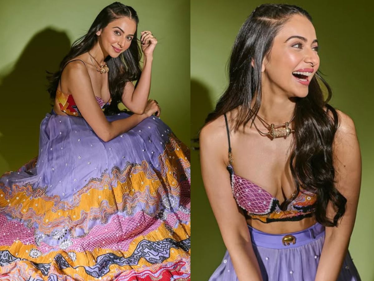 Rakul Preet Singh in Boho Skirt & Top