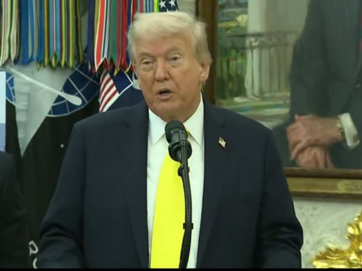The Mystery Of Trump’s Yellow Tie At White House Conference: What Does It Signal?