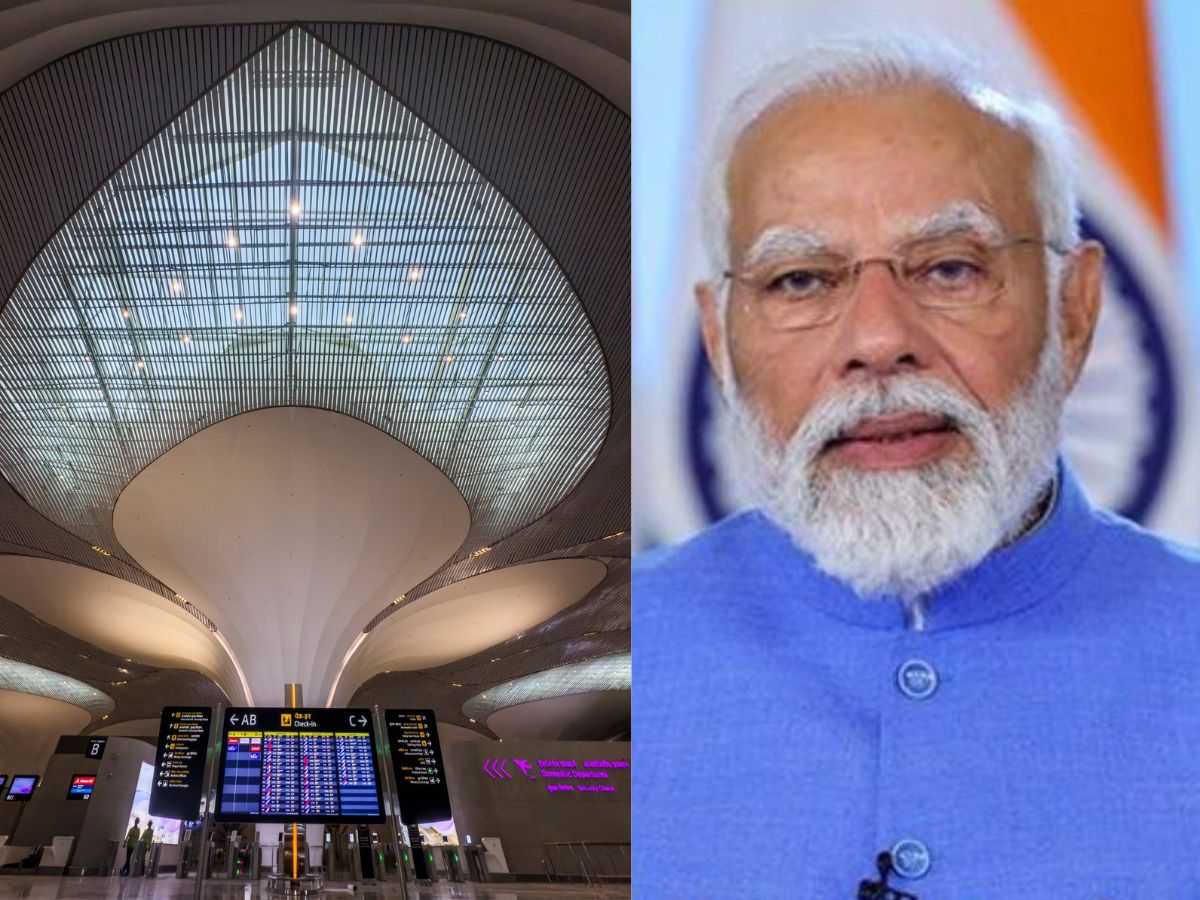 PM Modi Inaugurates Navi Mumbai Airport & Aqua Line 3, Boosting Urban Connectivity (Pc: X)