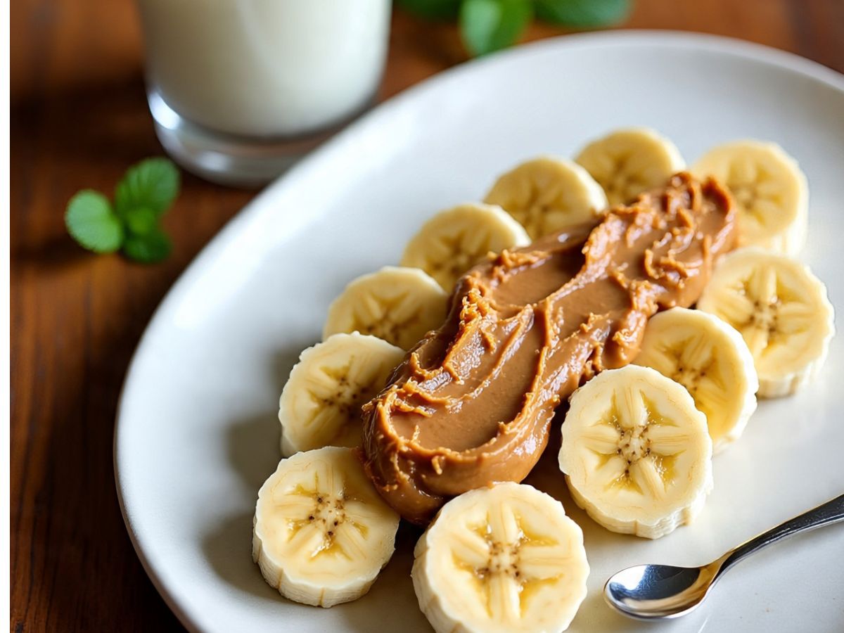 Banana with Peanut Butter