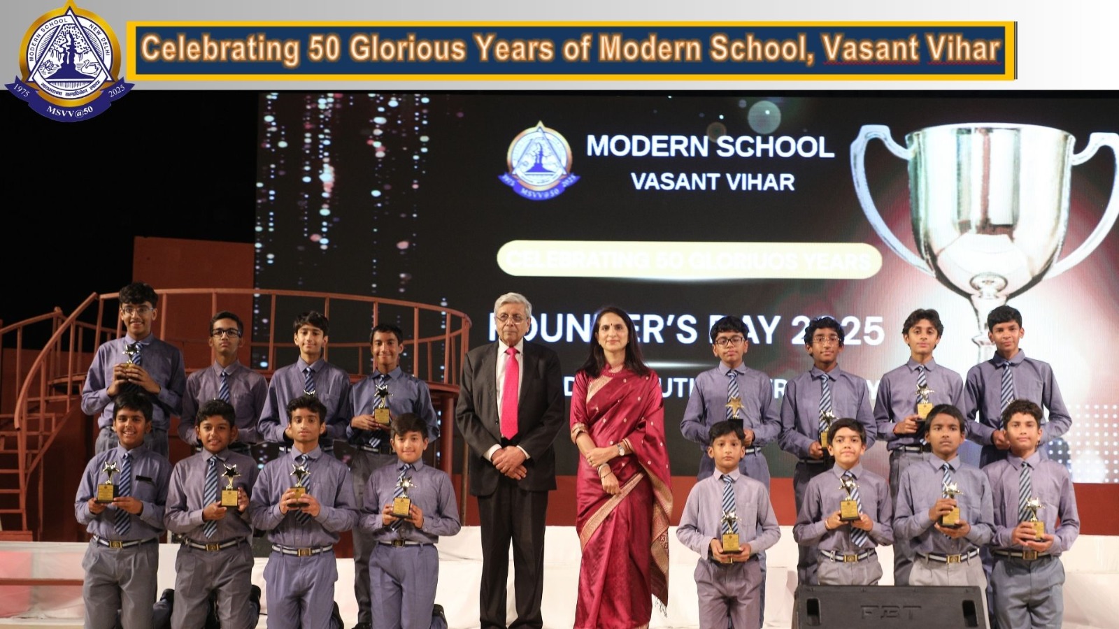 Modern School Vasant Vihar Marks 50 Years of Excellence With A Spectacular Founders’ Day