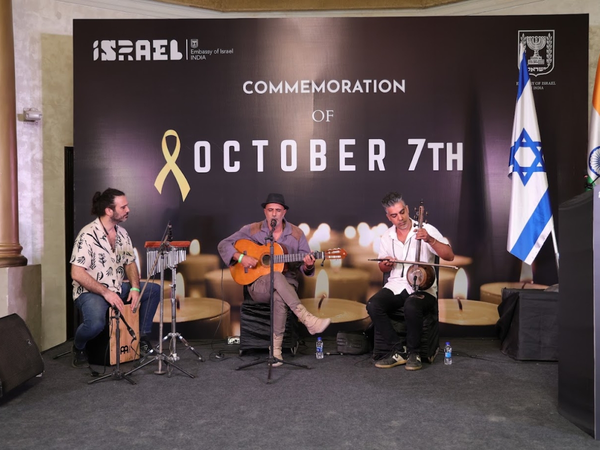 Israel Embassy In India Commemorates Second Anniversary Of Oct 7 Terror Attacks