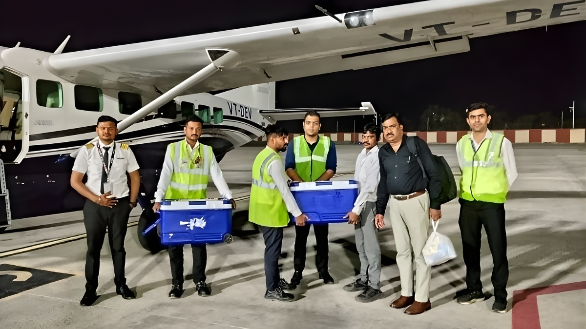 Gujarat’s Airline Ventura Airconnect Becomes a Divine Messenger (DEV-DOOT) through Organ Transfer Service