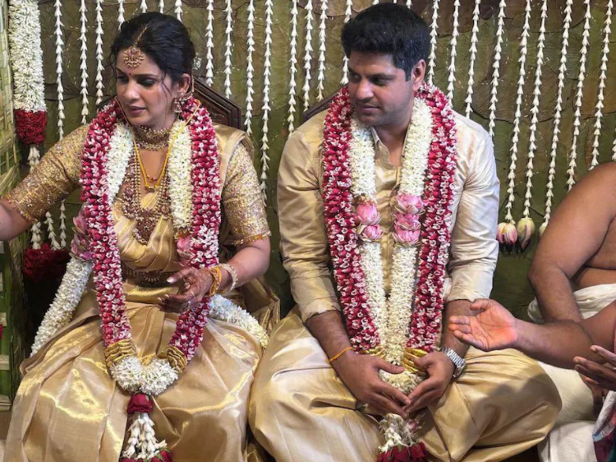 Bride And Groom Look