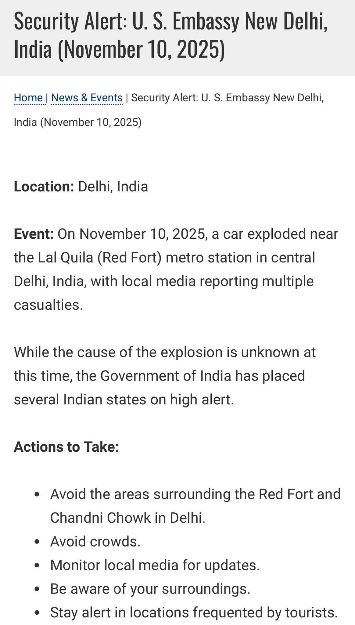 delhi-blast-live-updates-red-fort-metro-gate-no-1-car-explosion-casualities-delhi-fire-department-dfs-statement-high-alert-jaish-e-mohammed-ansar-ghazwat-ul-hind-curfew-delhi-police Delhi Blast: 8 Dead, 24 Injured After Car Explosion Near Red Fort Metro, High Alert Across Country, Pulwama Link Discovered