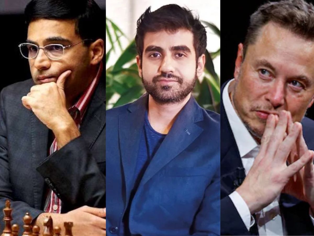 Nikhil Kamath Match With Grandmaster Viswanathan Anand