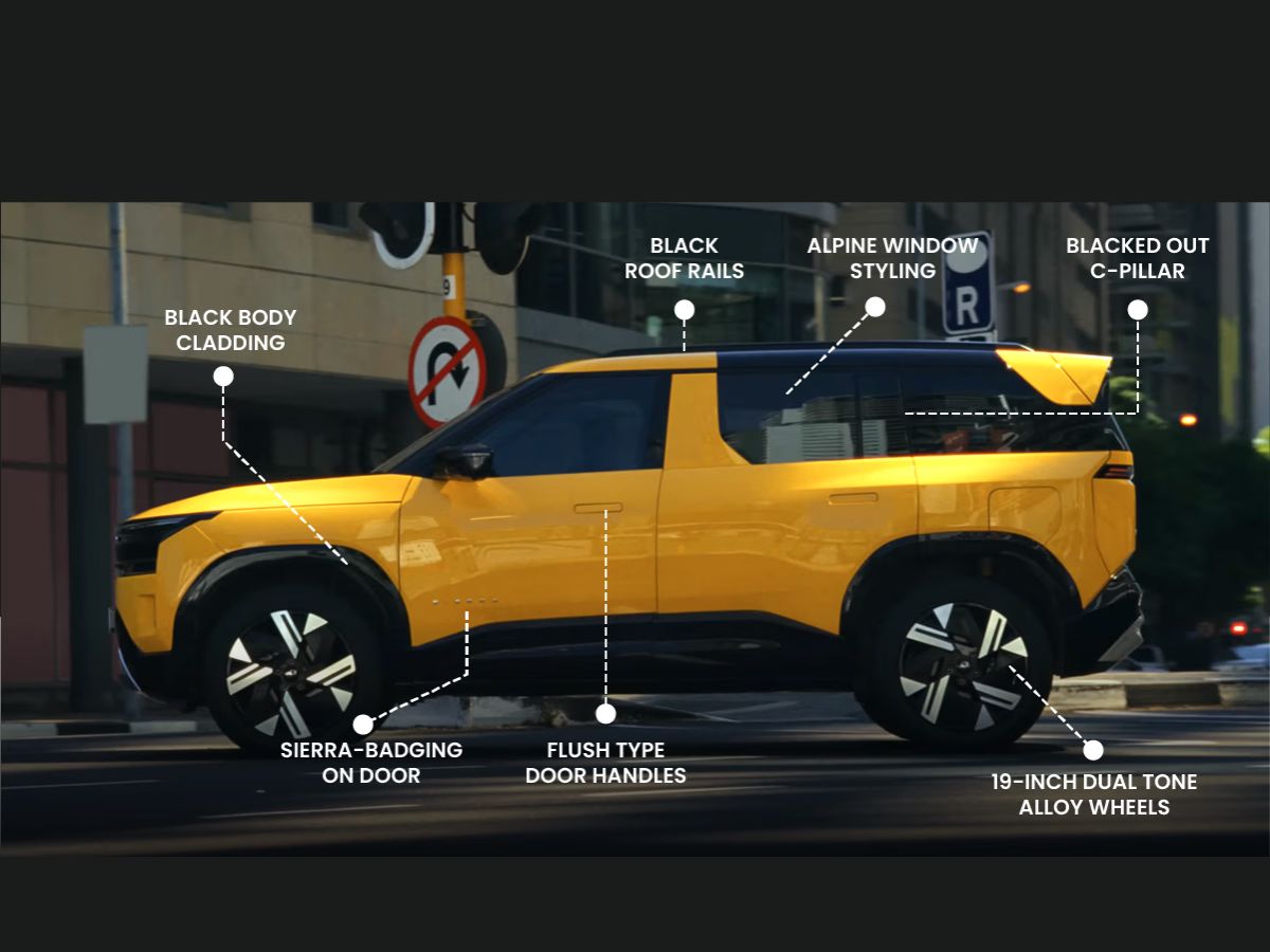 Tata Sierra EV and ICE Version