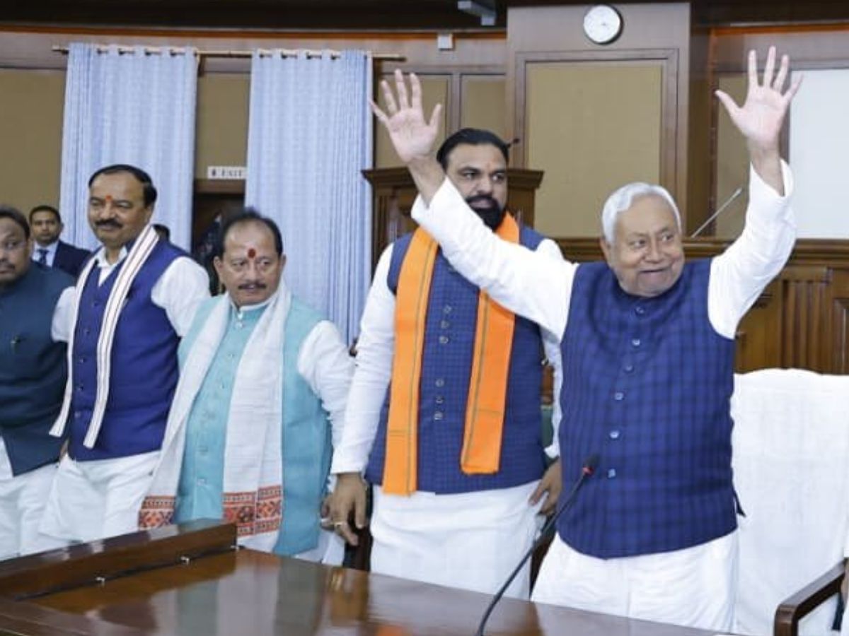 Nitish Kumar Named as NDA Legislature Party Leader. (Representative Image: ANI)