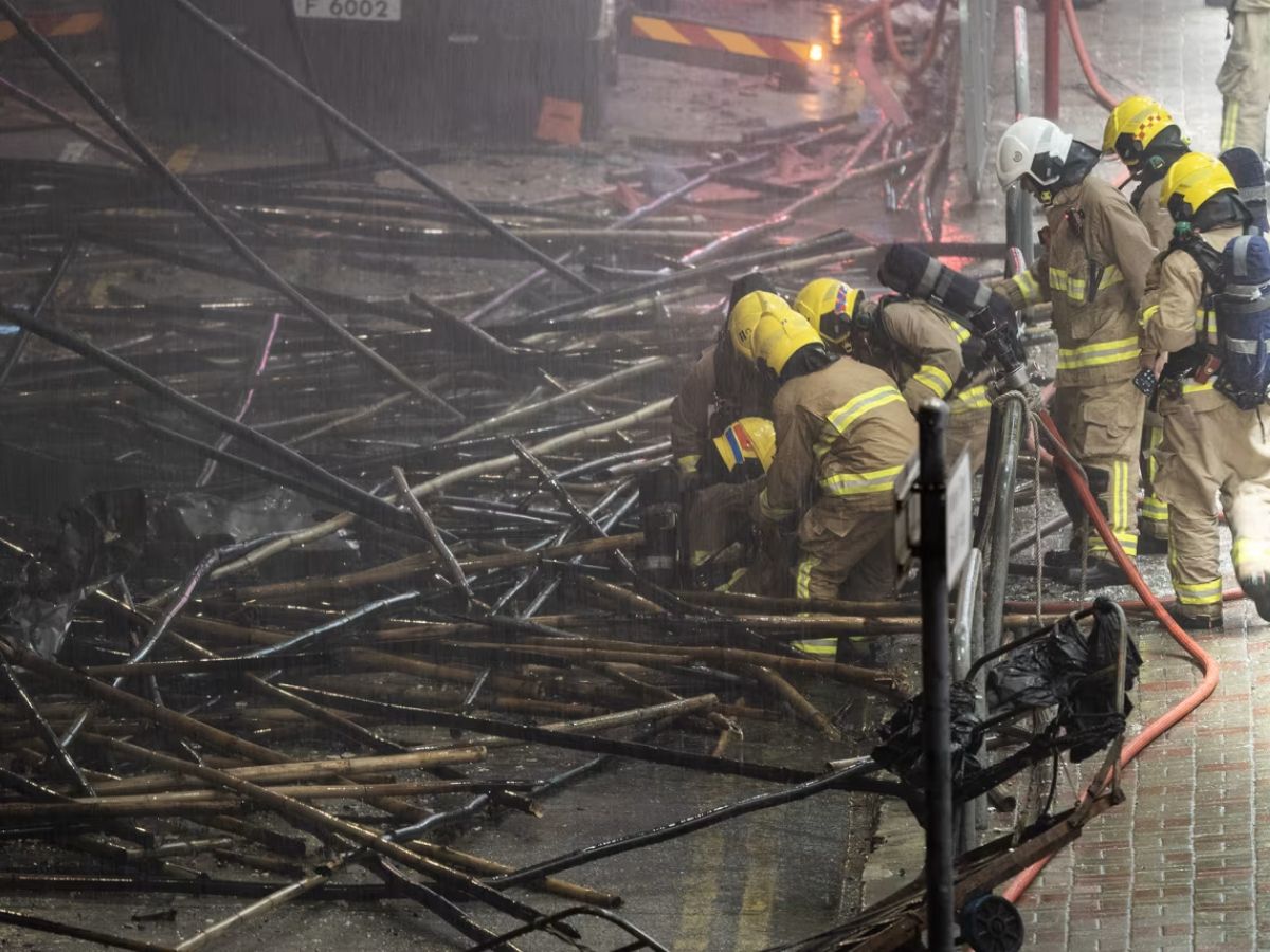 ‘fire spread very rapidly’: What Caused Hong Kong Fire That Killed 44 and 279 ‘uncontactable’