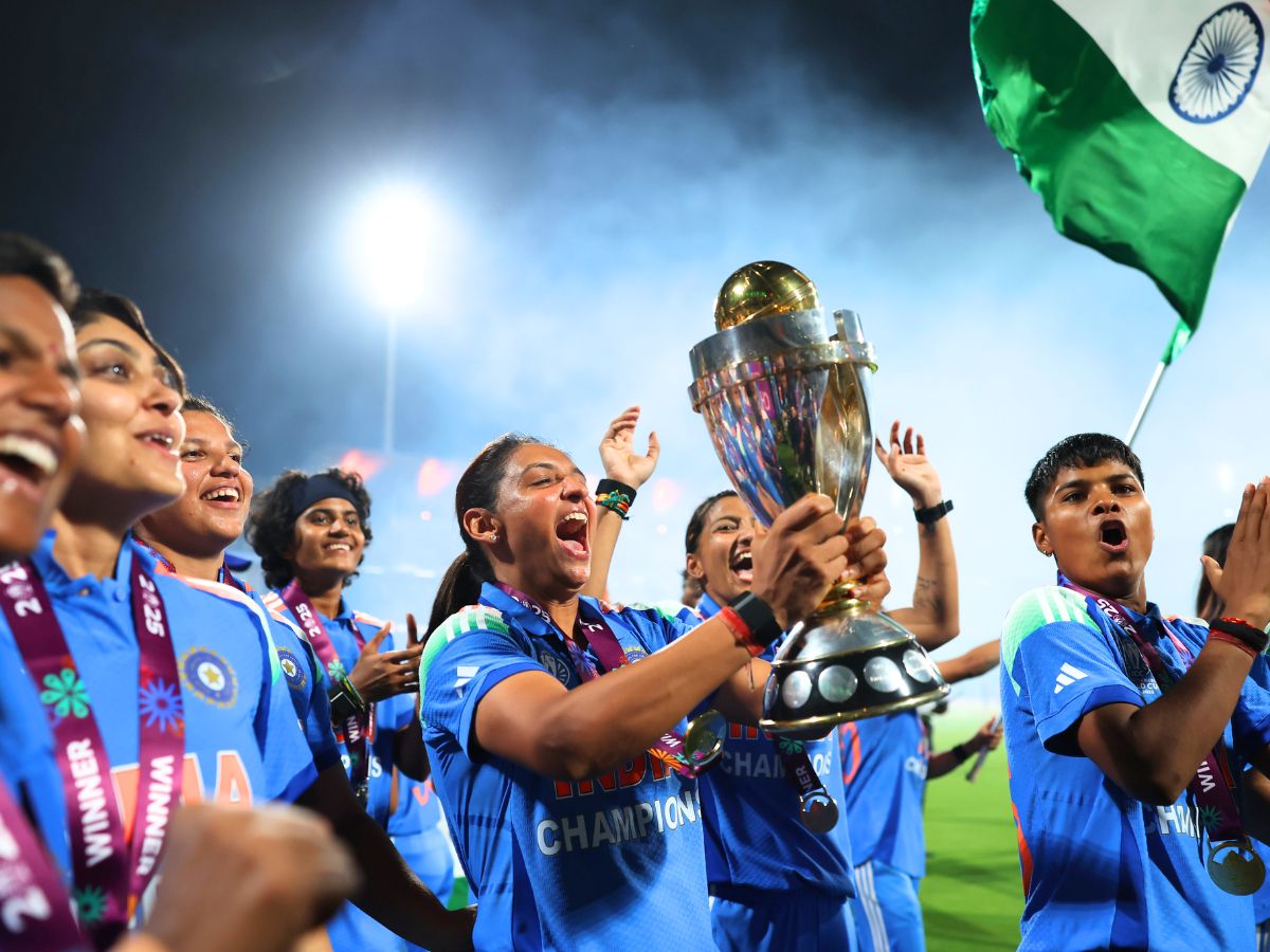 BCCI announces massive cash reward for India’s World Cup-winning women’s team.