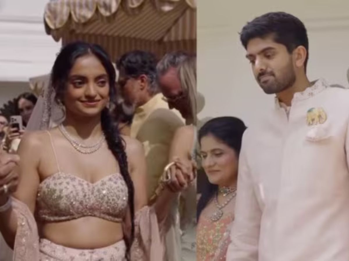 Bride and Groom Make a Heartwarming Traditional Entry