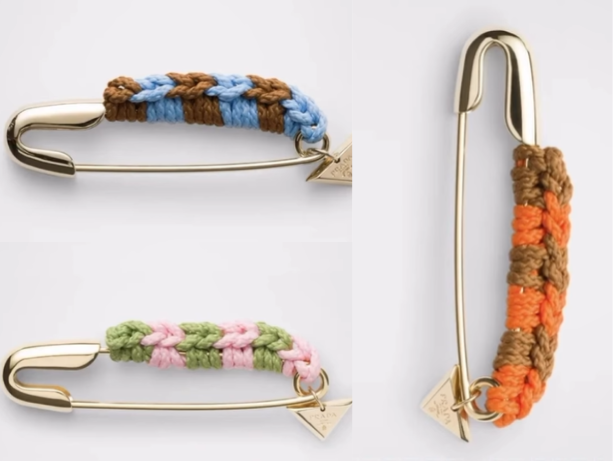 After Kolhapuri Sandals Row, Prada's Rs 69,000 Safety Pin Brooch Stirs New Controversy, Netizens Say Bought Same At Rs 5/-