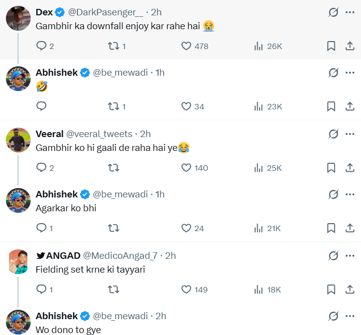 ‘Hatt B***c**d’: Rohit Sharma Hurls Abuses In ‘Shuddh Hindi’ In Excitement After Virat Kohli Scores His 52nd ODI Century, Fans Say, ‘It Is For Gautam Gambhir’