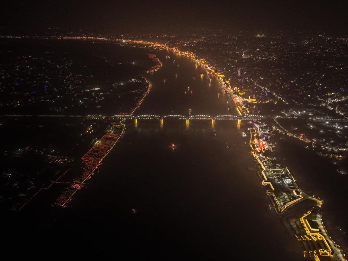 All City Lighting With Lights On Dev Deepawali