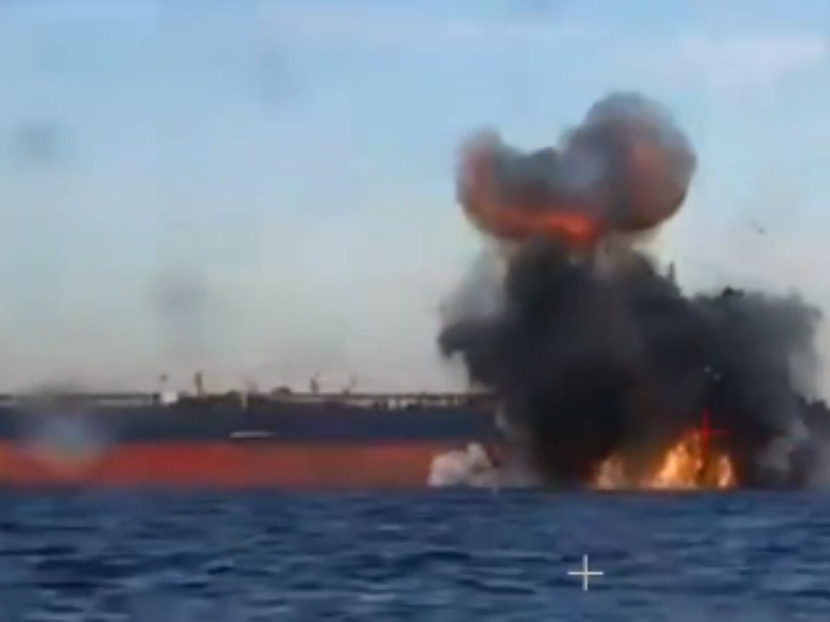 ‘This Is Virat, Help Needed’: Ukraine’s Drone Attack On Russian Tanker Captured On Video, WATCH