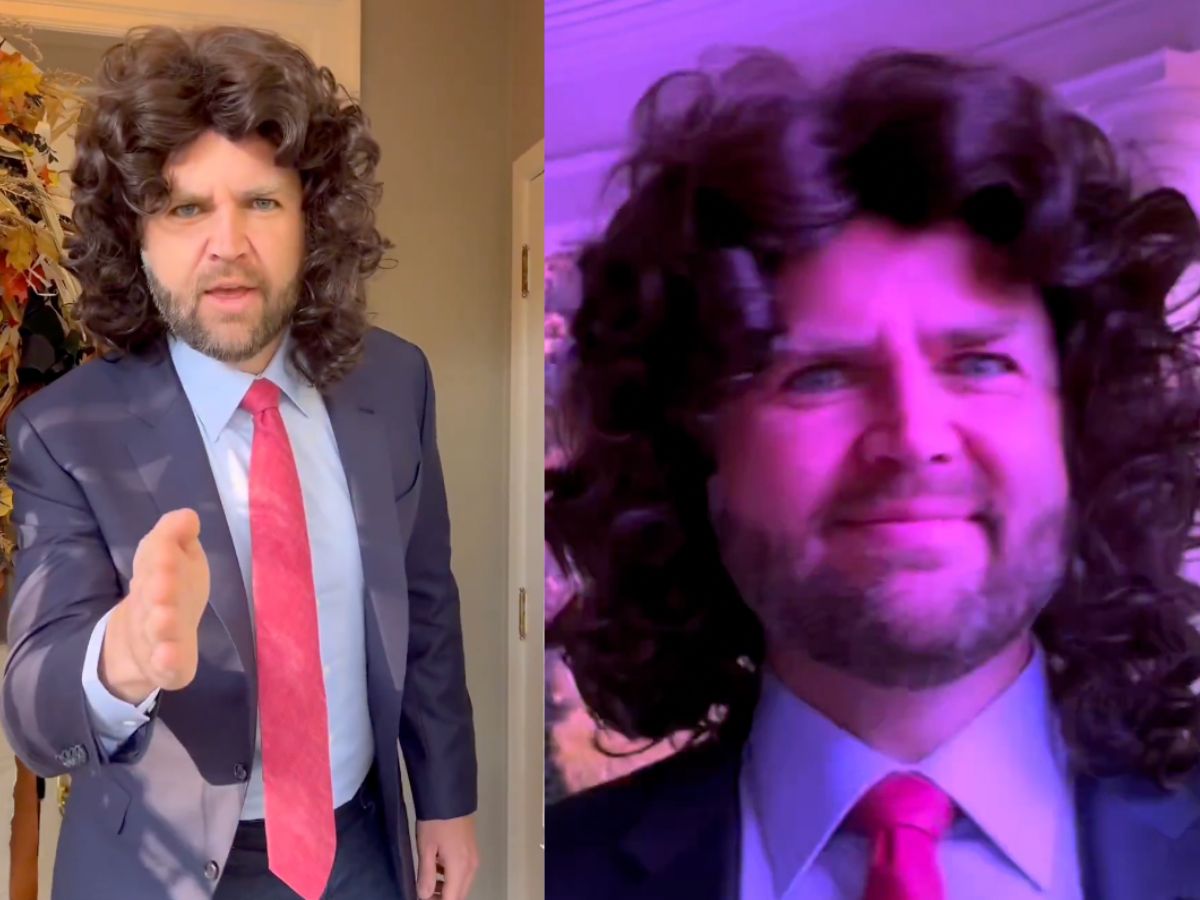 US Vice President JD Vance wins Halloween by dressing up as his own viral meme.